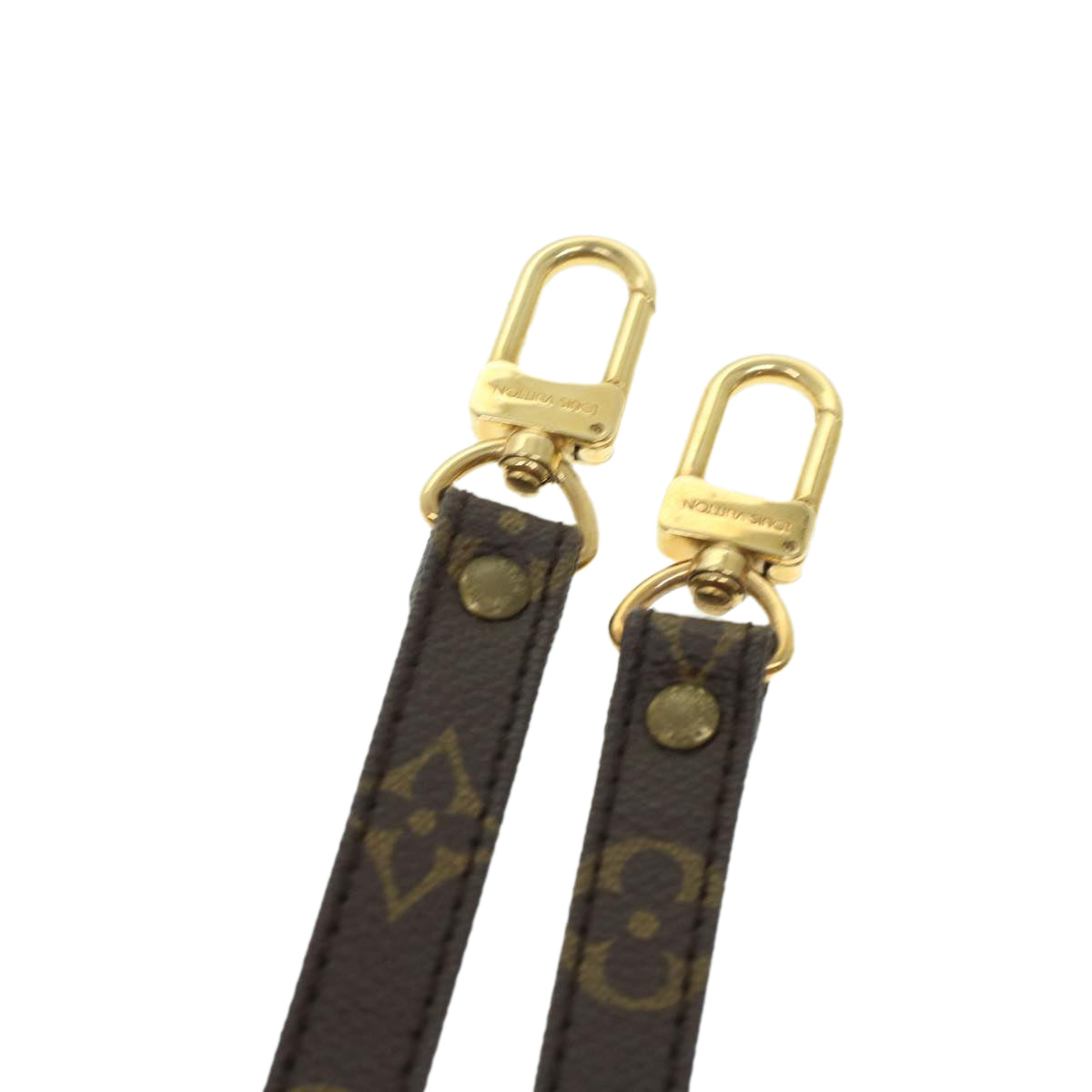 LOUIS VUITTON Monogram Shoulder Strap 35.4"" LV Auth ar9352B