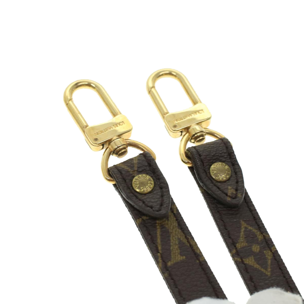 LOUIS VUITTON Monogram Shoulder Strap 35.4"" LV Auth ar9352B