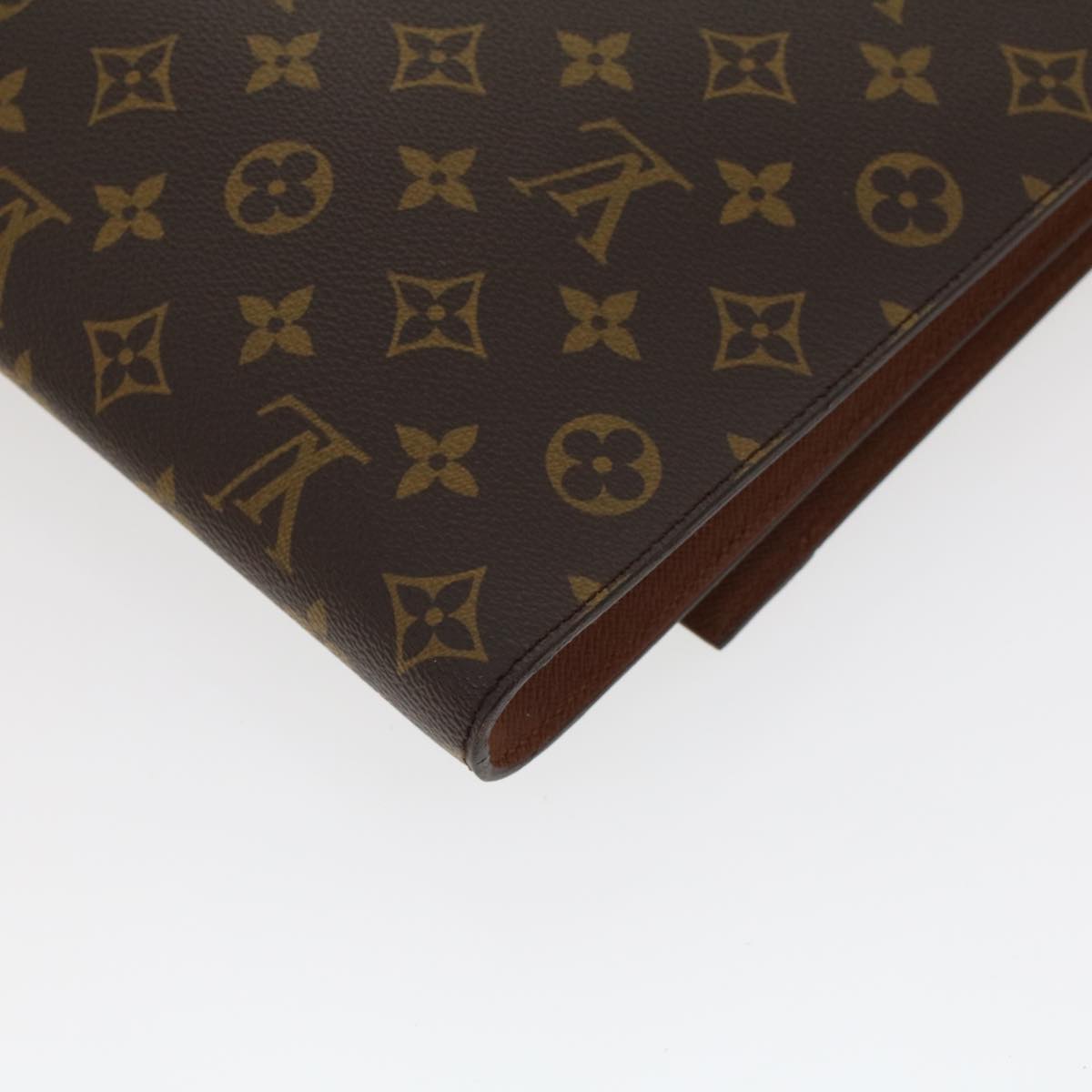 LOUIS VUITTON Monogram Porte Envelope Clutch Bag M51801 LV Auth ar9418B