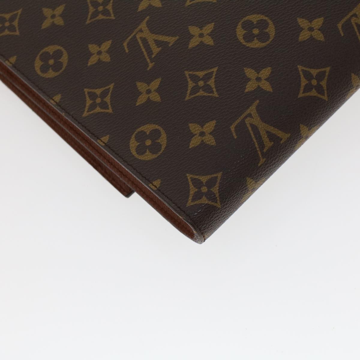 LOUIS VUITTON Monogram Porte Envelope Clutch Bag M51801 LV Auth ar9418B