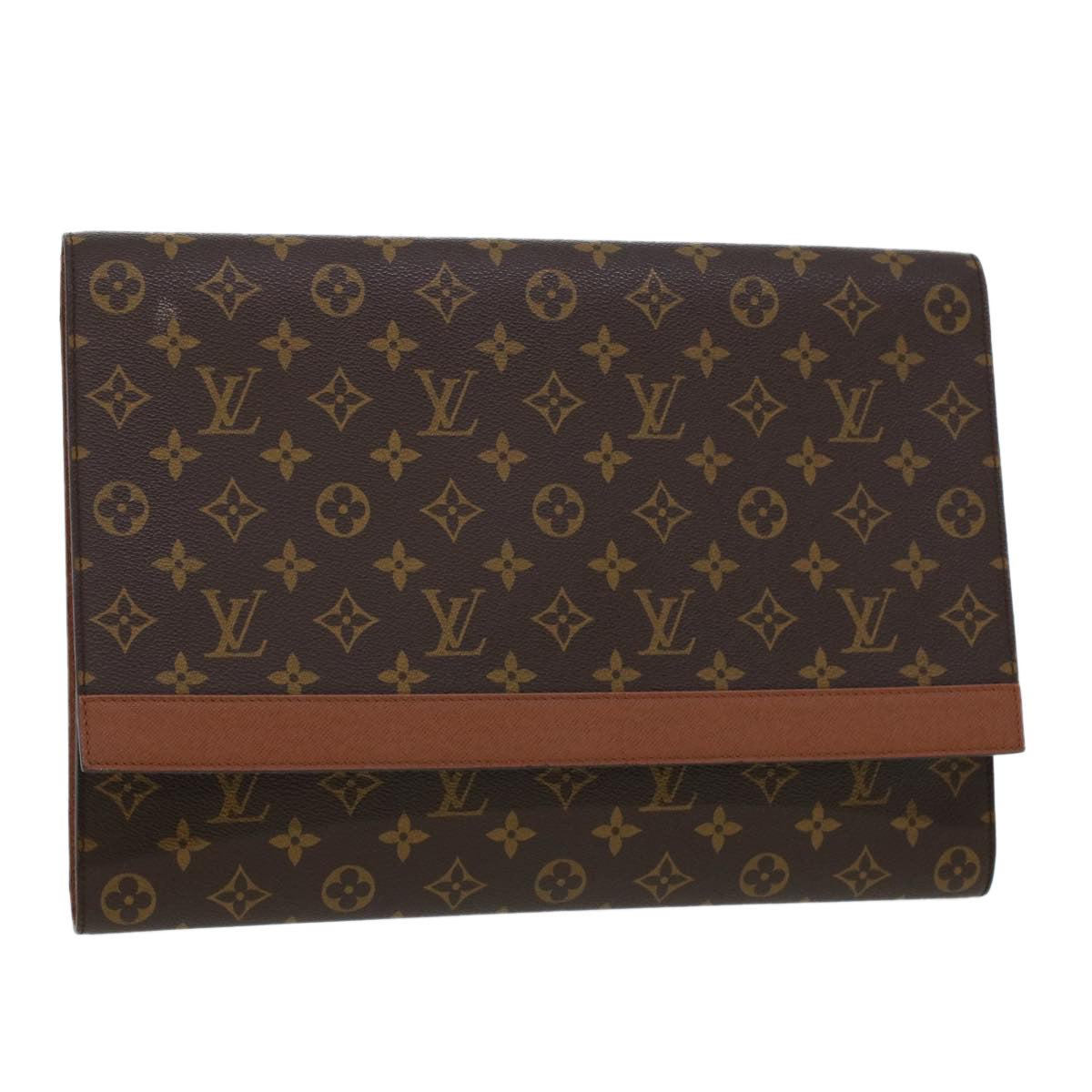 LOUIS VUITTON Monogram Porte Envelope Clutch Bag M51801 LV Auth ar9418B