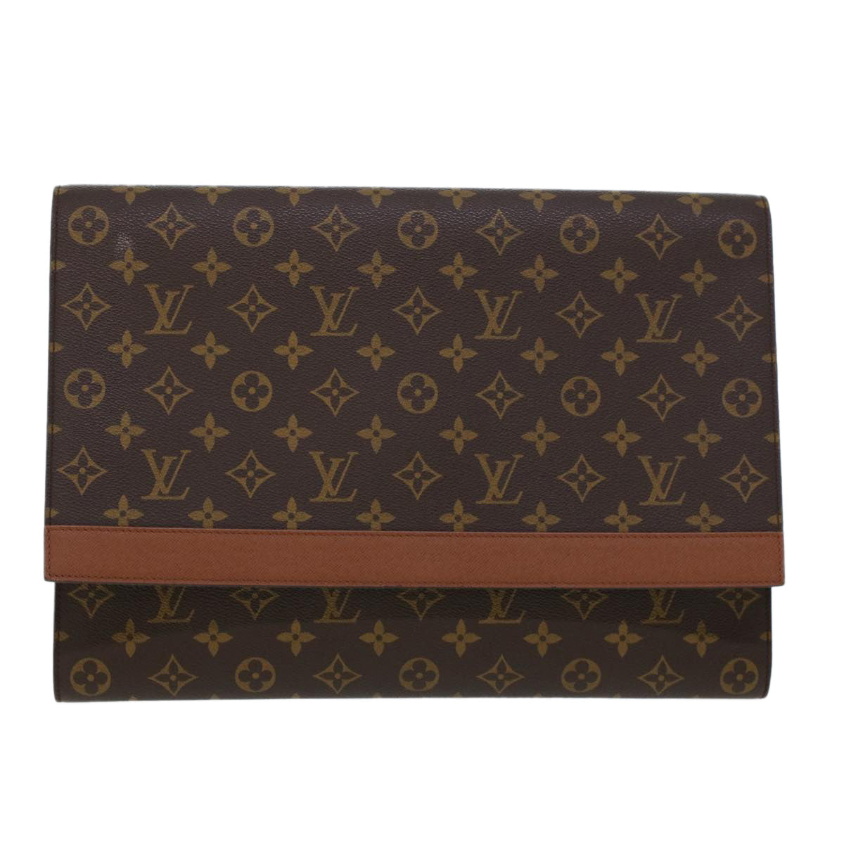 LOUIS VUITTON Monogram Porte Envelope Clutch Bag M51801 LV Auth ar9418B