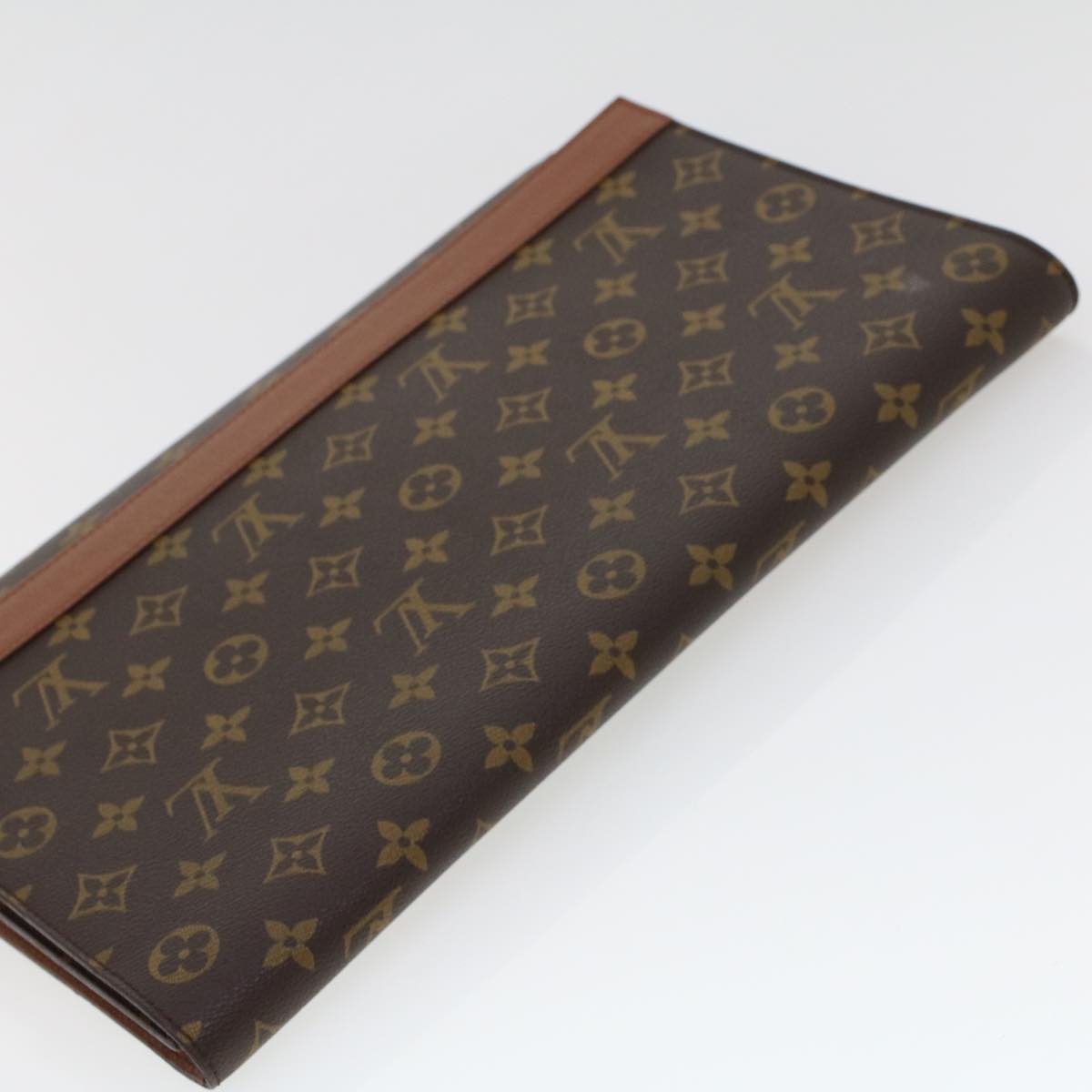 LOUIS VUITTON Monogram Porte Envelope Clutch Bag M51801 LV Auth ar9418B