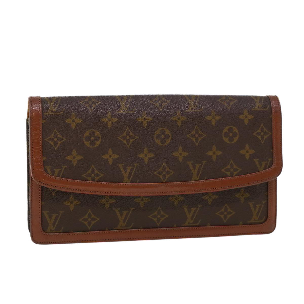 LOUIS VUITTON Monogram Pochette Dam GM Clutch Bag Vintage M51810 LV Auth ar9421B