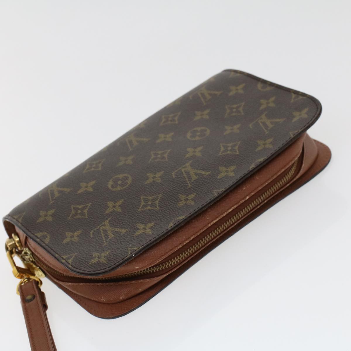 LOUIS VUITTON Monogram Orsay Clutch Bag M51790 LV Auth ar9425B