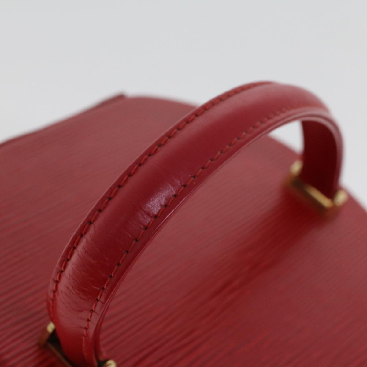 LOUIS VUITTON Epi Cannes Hand Bag Red M48037 LV Auth ar9430B