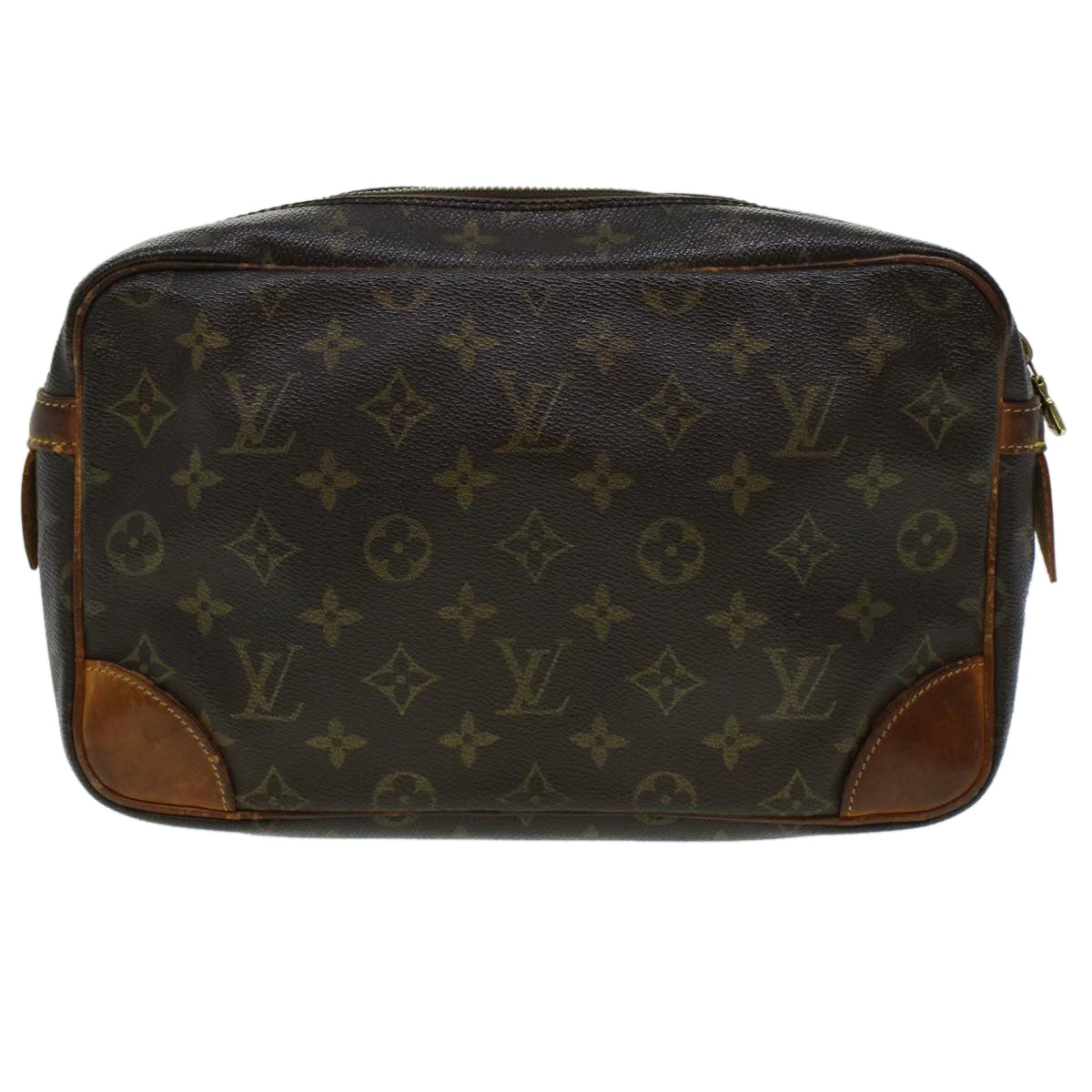 LOUIS VUITTON Monogram Compiegne 28 Clutch Bag M51845 LV Auth ar9468 - 0