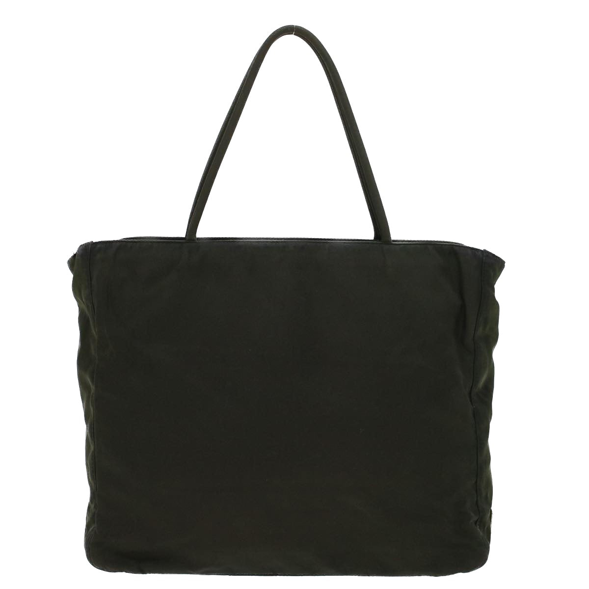 PRADA Hand Bag Nylon Khaki Auth ar9492 - 0