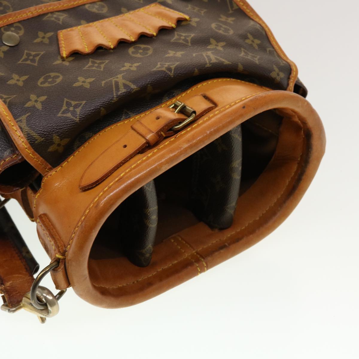 LOUIS VUITTON Monogram Caddie Bag No.87 LV Auth ar9516