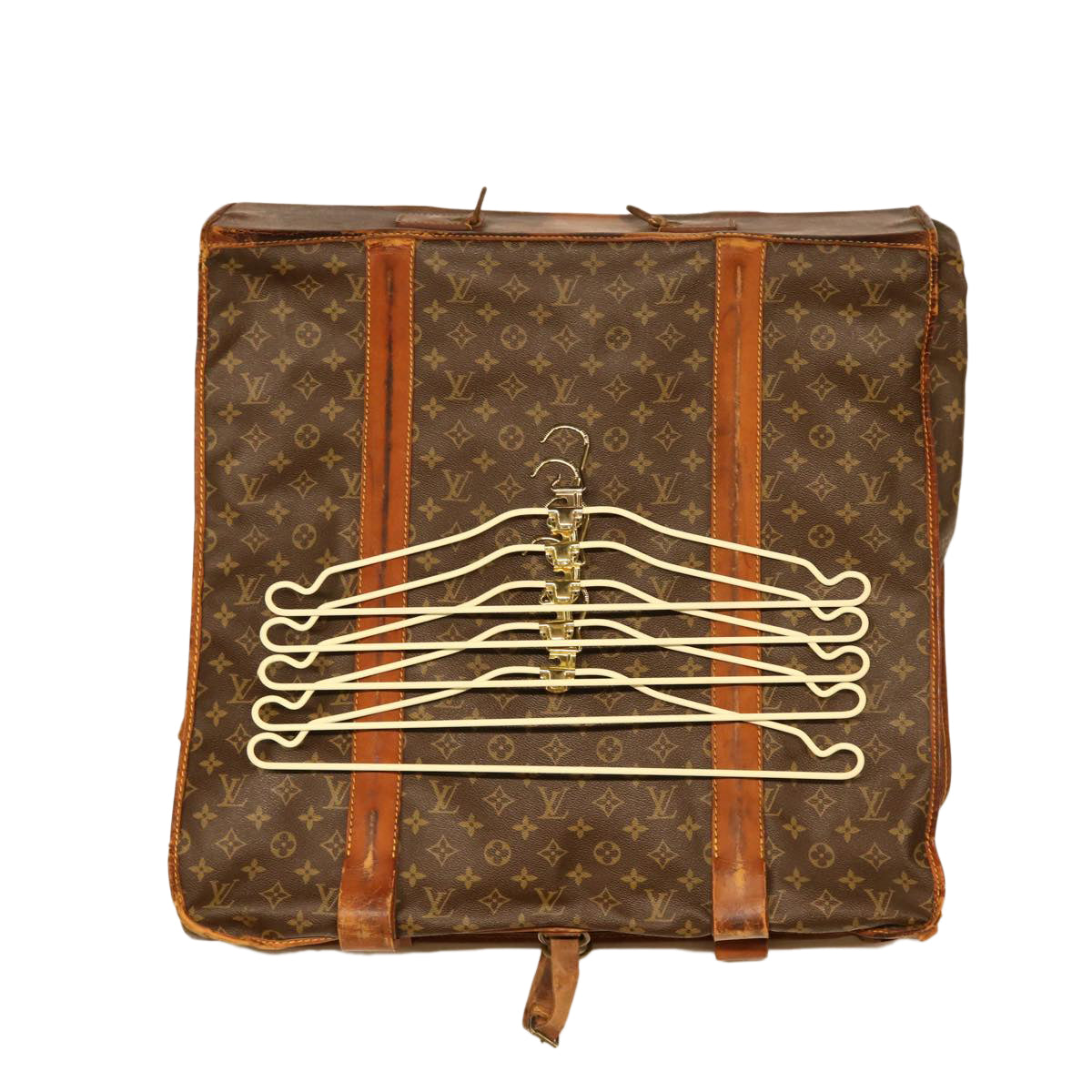 LOUIS VUITTON Monogram Suter Garment Cover M23522 LV Auth ar9517