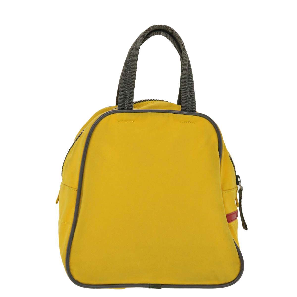 PRADA PRADA Sports Hand Bag Nylon Yellow Auth ar9542B - 0