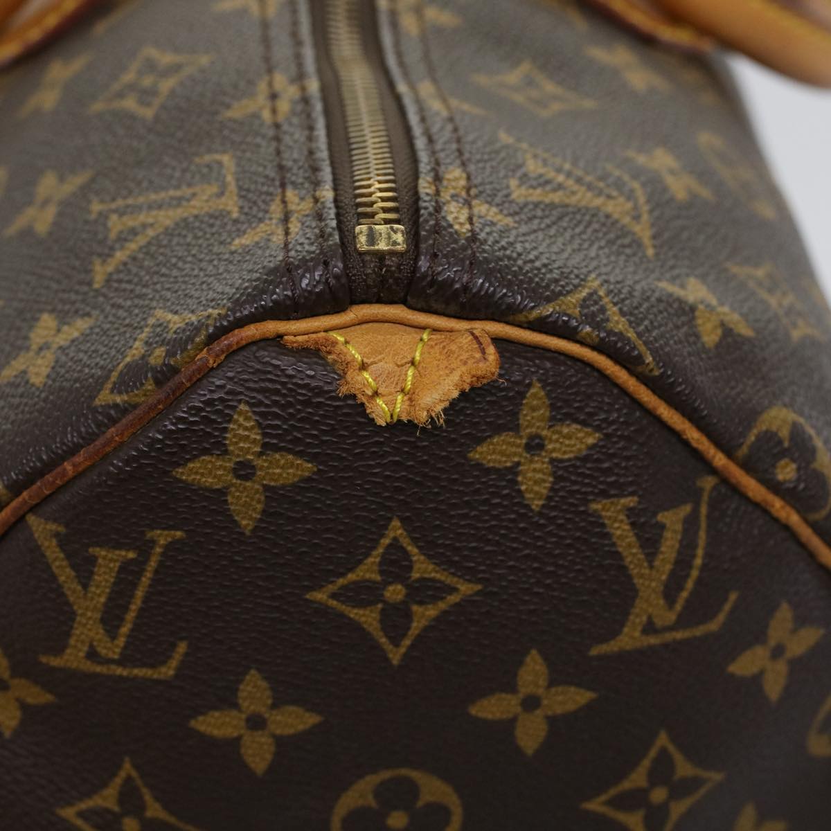 LOUIS VUITTON Monogram Speedy 40 Hand Bag M41522 LV Auth ar9551