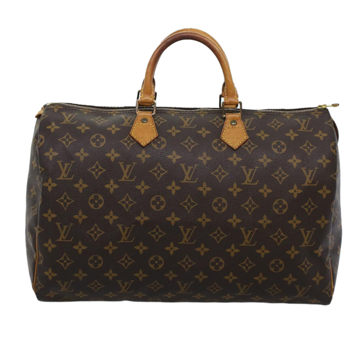 LOUIS VUITTON Monogram Speedy 40 Hand Bag M41522 LV Auth ar9551