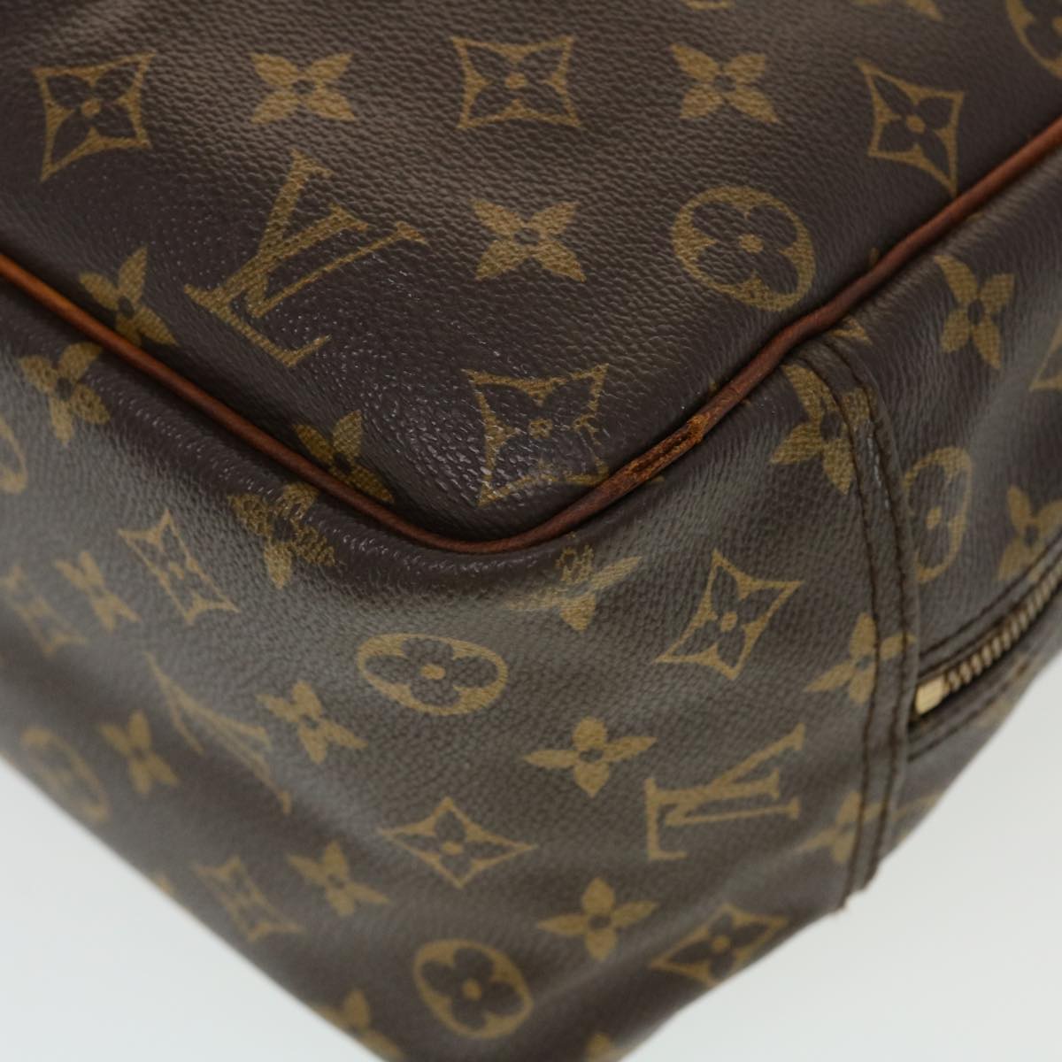 LOUIS VUITTON Monogram Deauville Hand Bag M47270 LV Auth ar9554