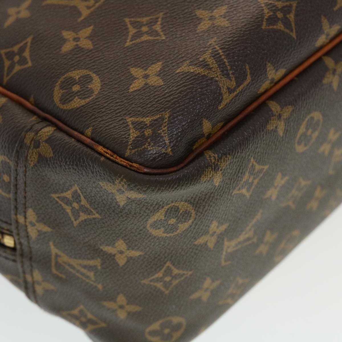 LOUIS VUITTON Monogram Deauville Hand Bag M47270 LV Auth ar9554