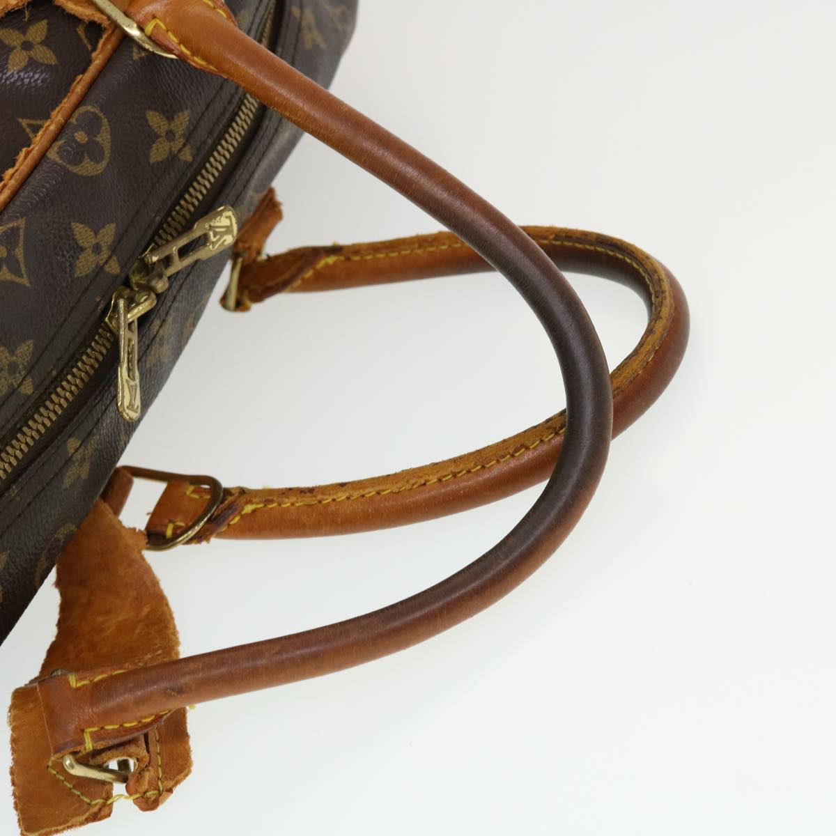 LOUIS VUITTON Monogram Deauville Hand Bag M47270 LV Auth ar9554