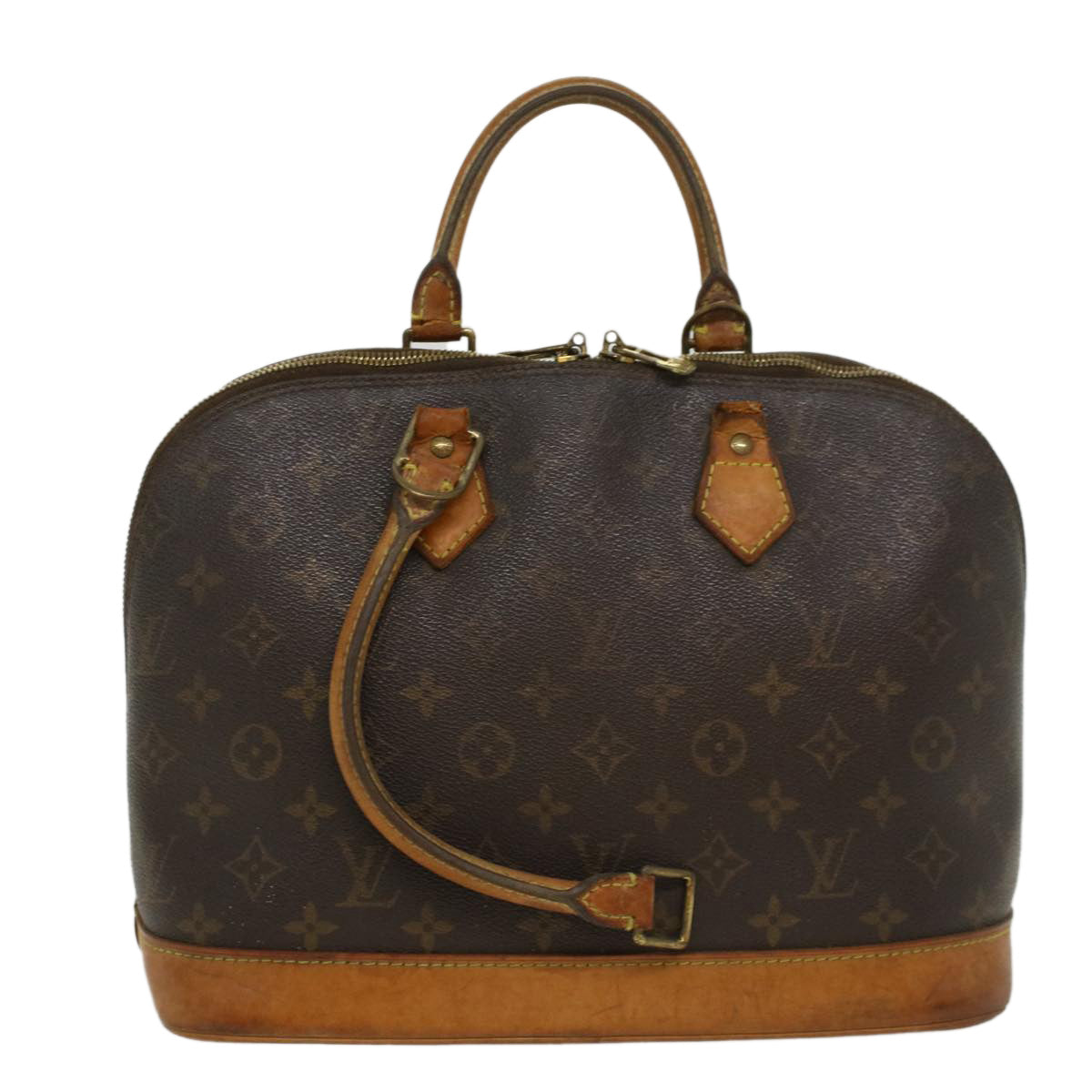 LOUIS VUITTON Monogram Alma Hand Bag M51130 LV Auth ar9555