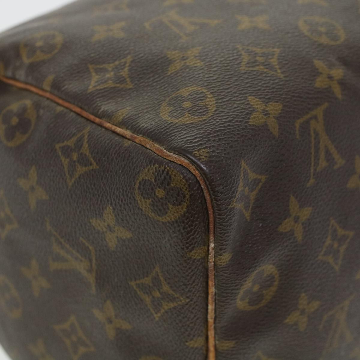 LOUIS VUITTON Monogram Speedy 35 Hand Bag M41524 LV Auth ar9557