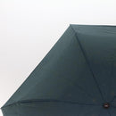 CELINE Macadam Canvas Folding Umbrella Nylon Green Brown Auth ar9574-5