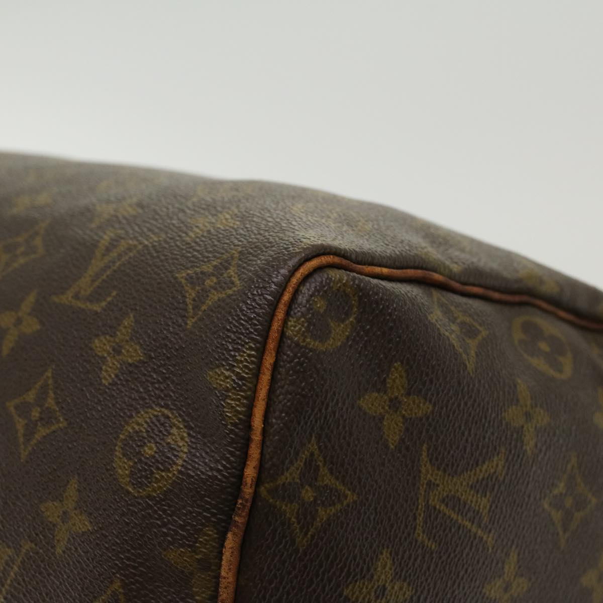 LOUIS VUITTON Monogram Speedy 35 Hand Bag Vintage M41524 LV Auth ar9589