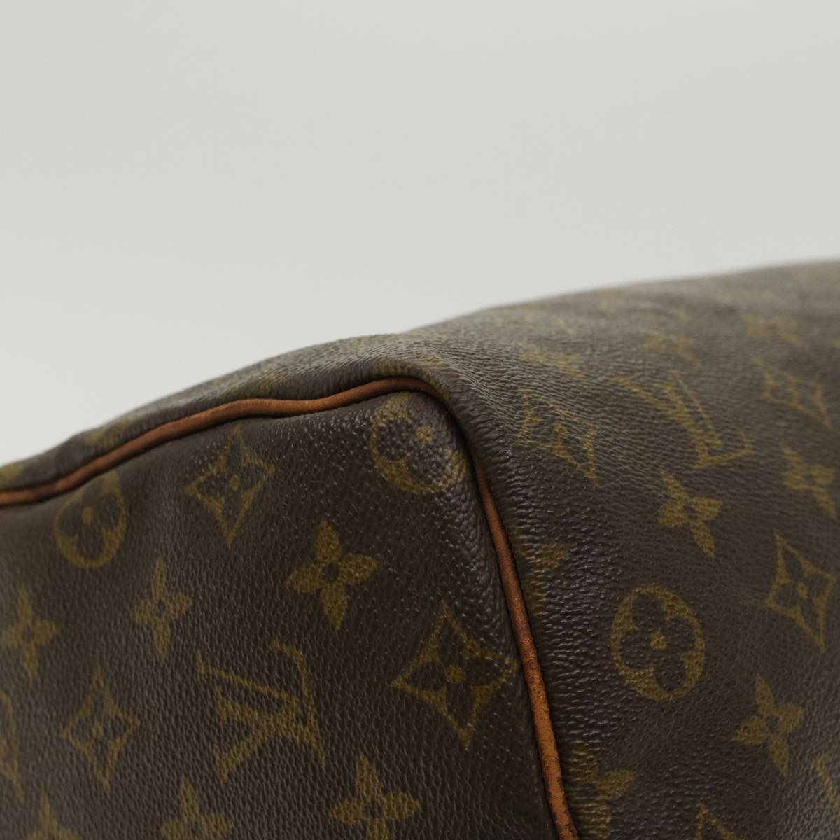 LOUIS VUITTON Monogram Speedy 35 Hand Bag Vintage M41524 LV Auth ar9589