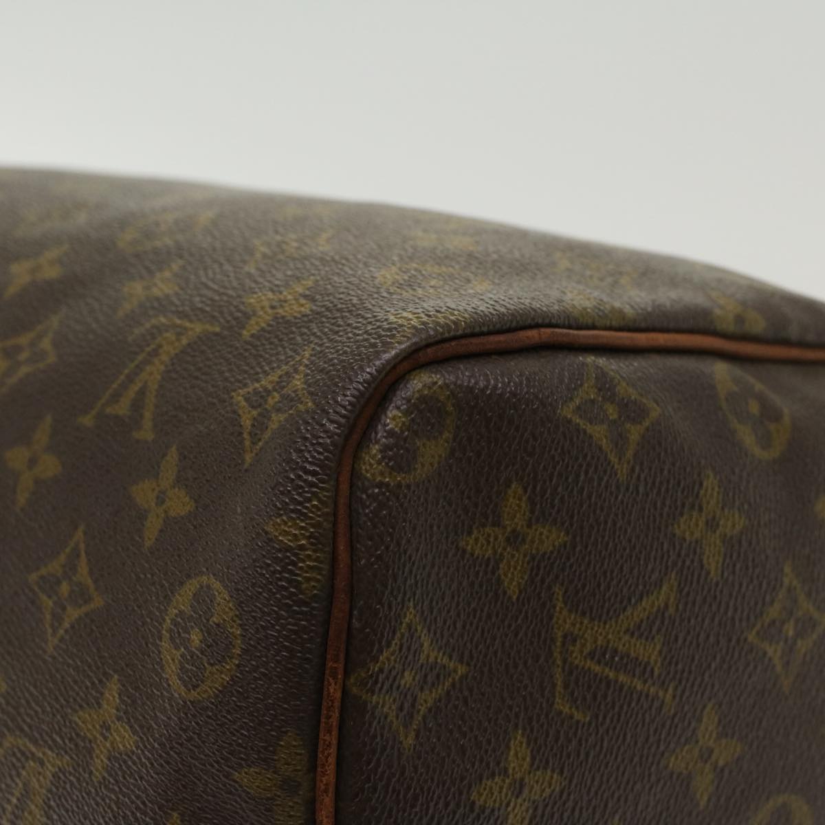 LOUIS VUITTON Monogram Speedy 35 Hand Bag Vintage M41524 LV Auth ar9589