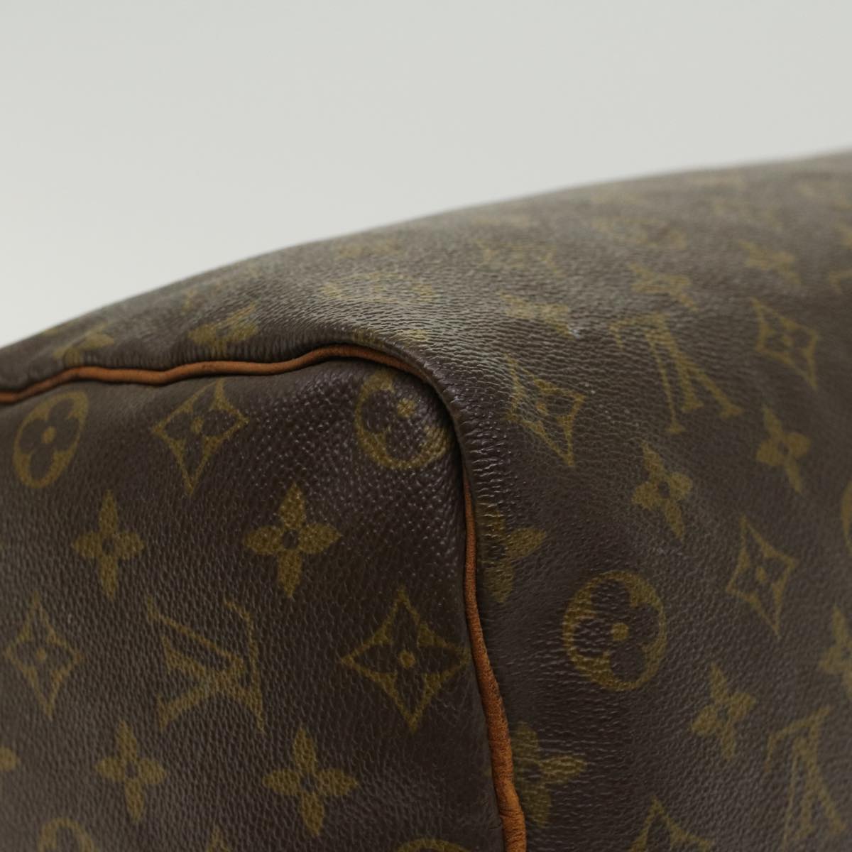 LOUIS VUITTON Monogram Speedy 35 Hand Bag Vintage M41524 LV Auth ar9589