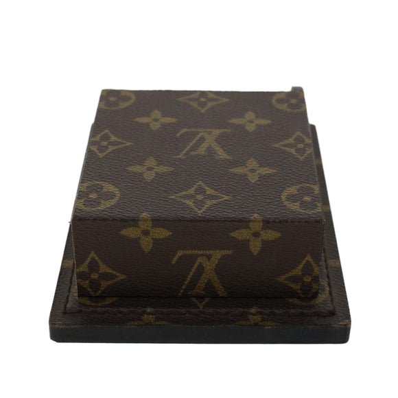 LOUIS VUITTON Monogram Notepad Holder LV Auth ar9643