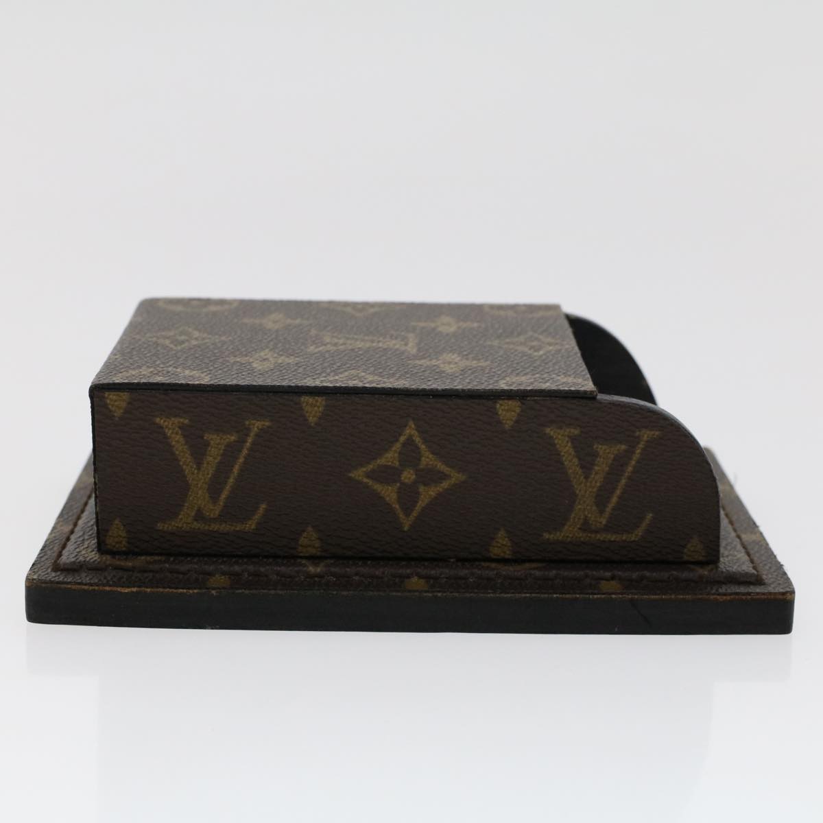 LOUIS VUITTON Monogram Notepad Holder LV Auth ar9643