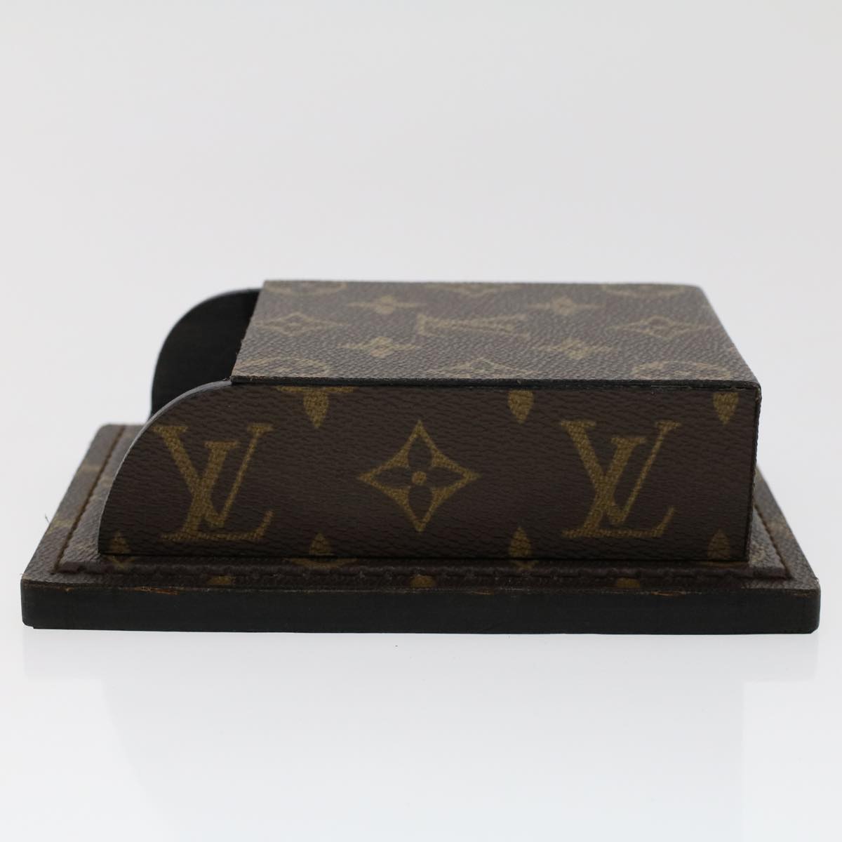 LOUIS VUITTON Monogram Notepad Holder LV Auth ar9643