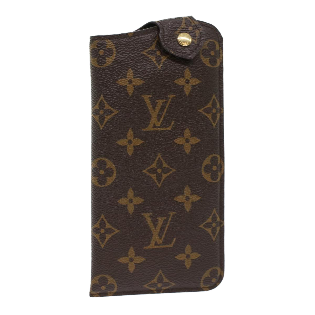 LOUIS VUITTON Monogram Etui Lunette MM Glasses Case M66544 LV Auth ar9647B