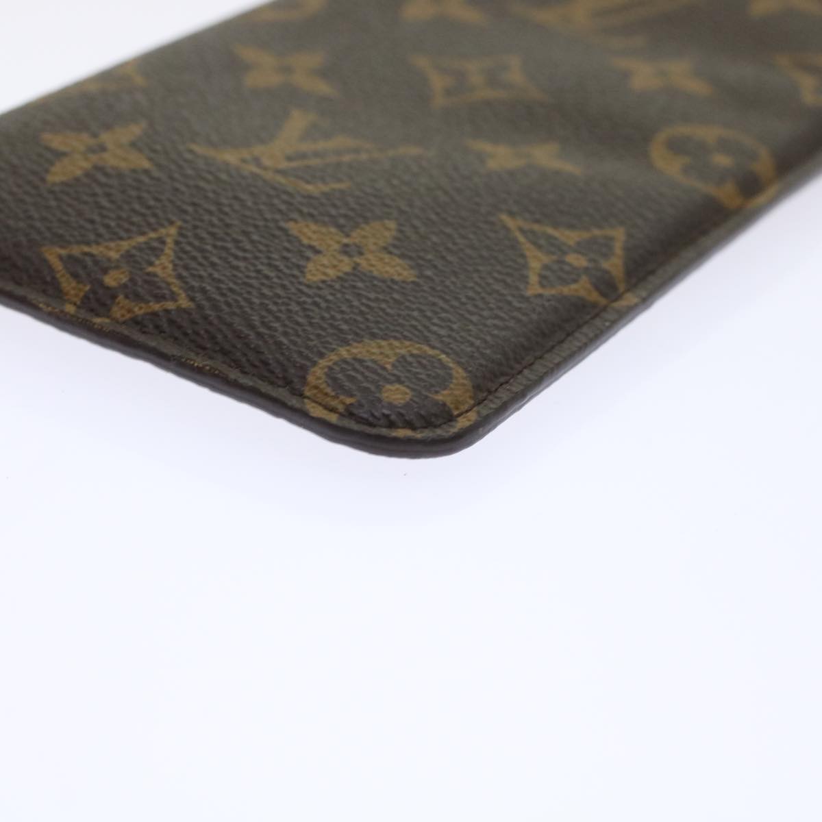 LOUIS VUITTON Monogram Etui Lunette MM Glasses Case M66544 LV Auth ar9647B