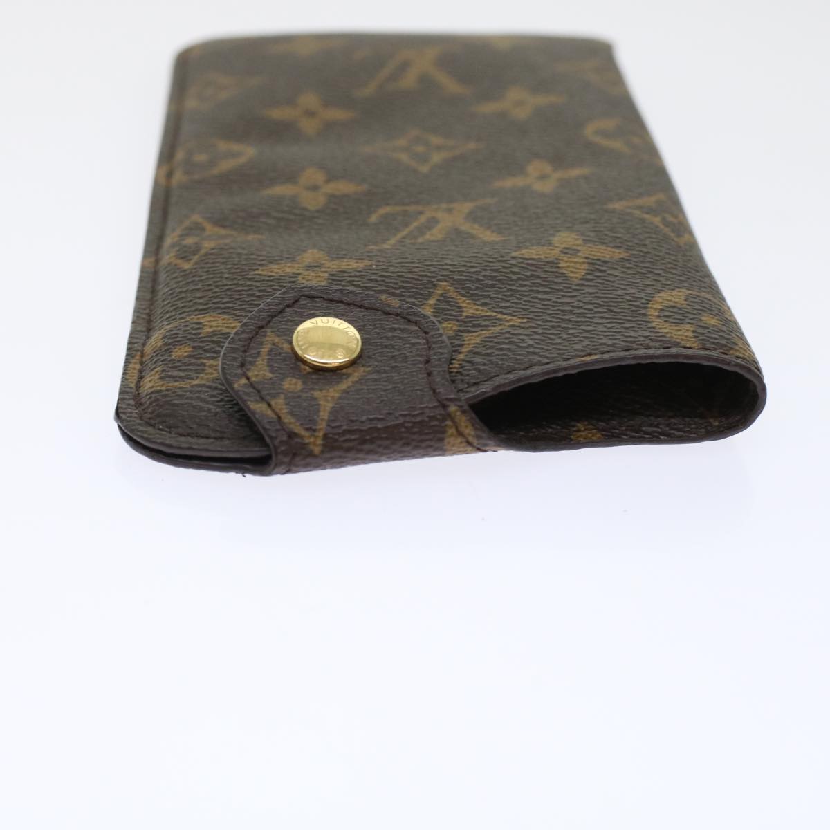 LOUIS VUITTON Monogram Etui Lunette MM Glasses Case M66544 LV Auth ar9647B