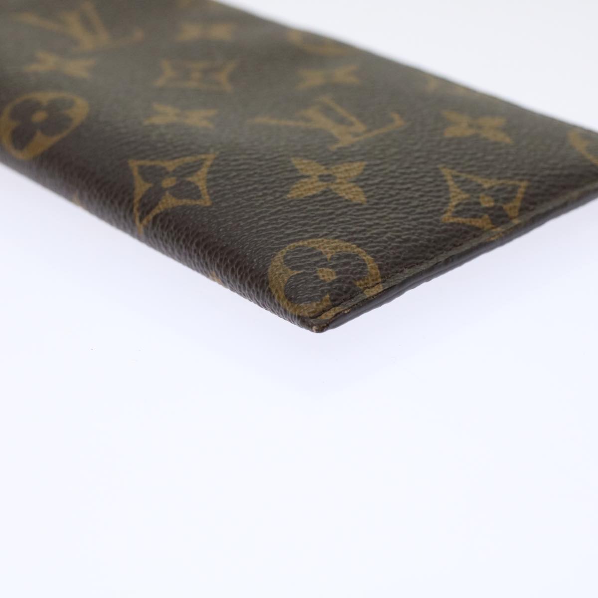 LOUIS VUITTON Monogram Etui Lunette MM Glasses Case M66544 LV Auth ar9647B