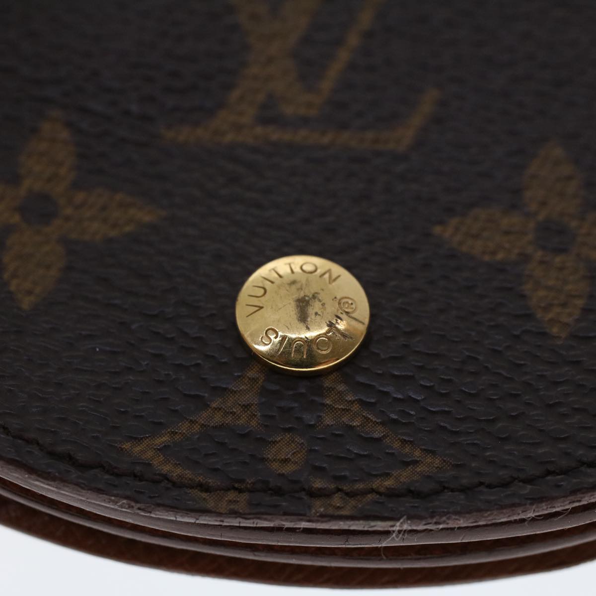 LOUIS VUITTON Monogram Porte Monnaie Guze Coin Purse M61970 LV Auth ar9652B