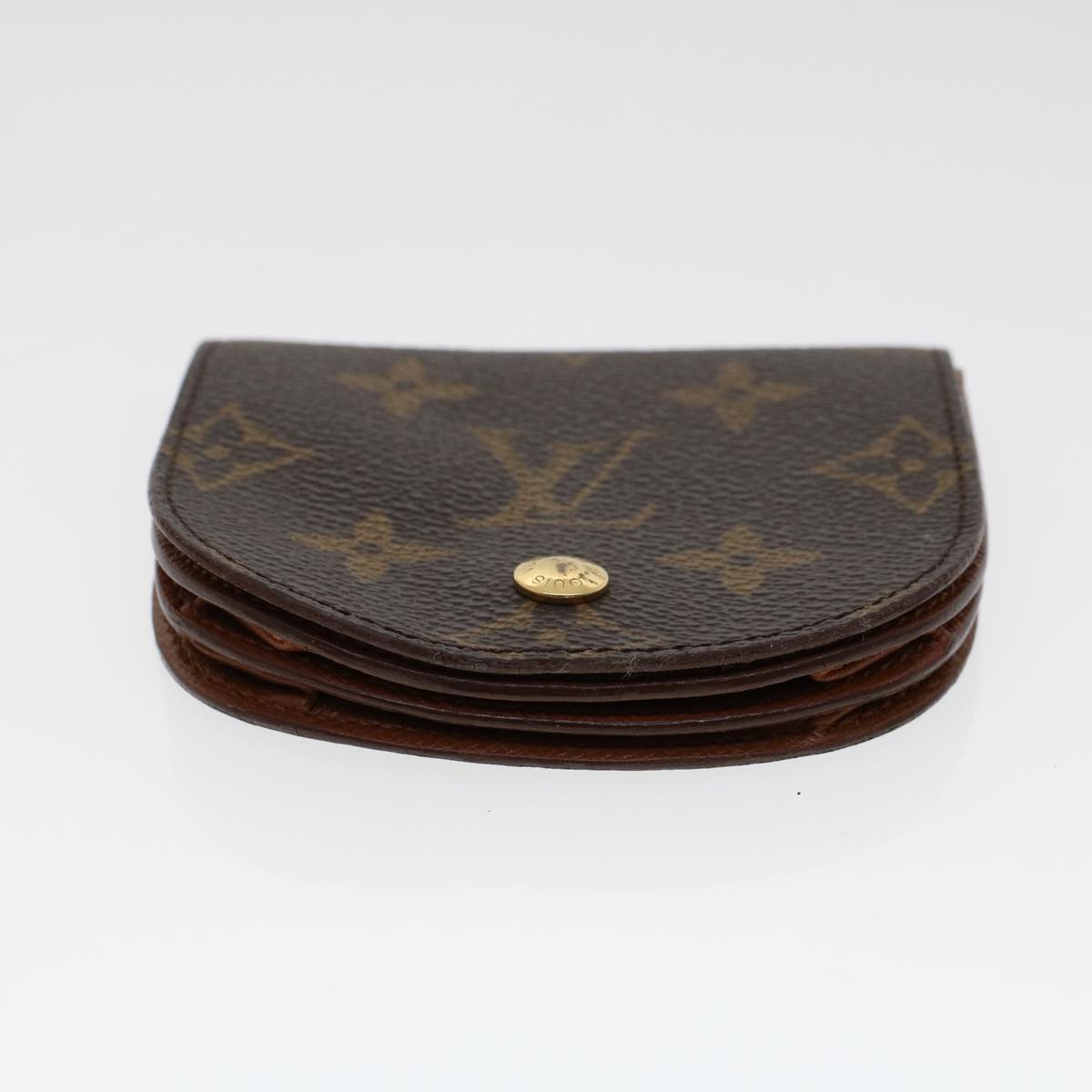 LOUIS VUITTON Monogram Porte Monnaie Guze Coin Purse M61970 LV Auth ar9652B