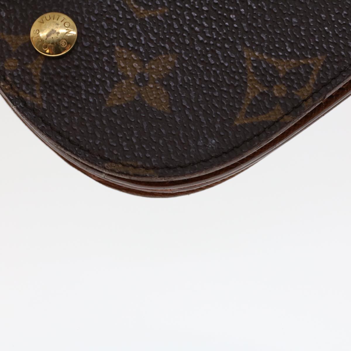 LOUIS VUITTON Monogram Porte Monnaie Guze Coin Purse M61970 LV Auth ar9652B