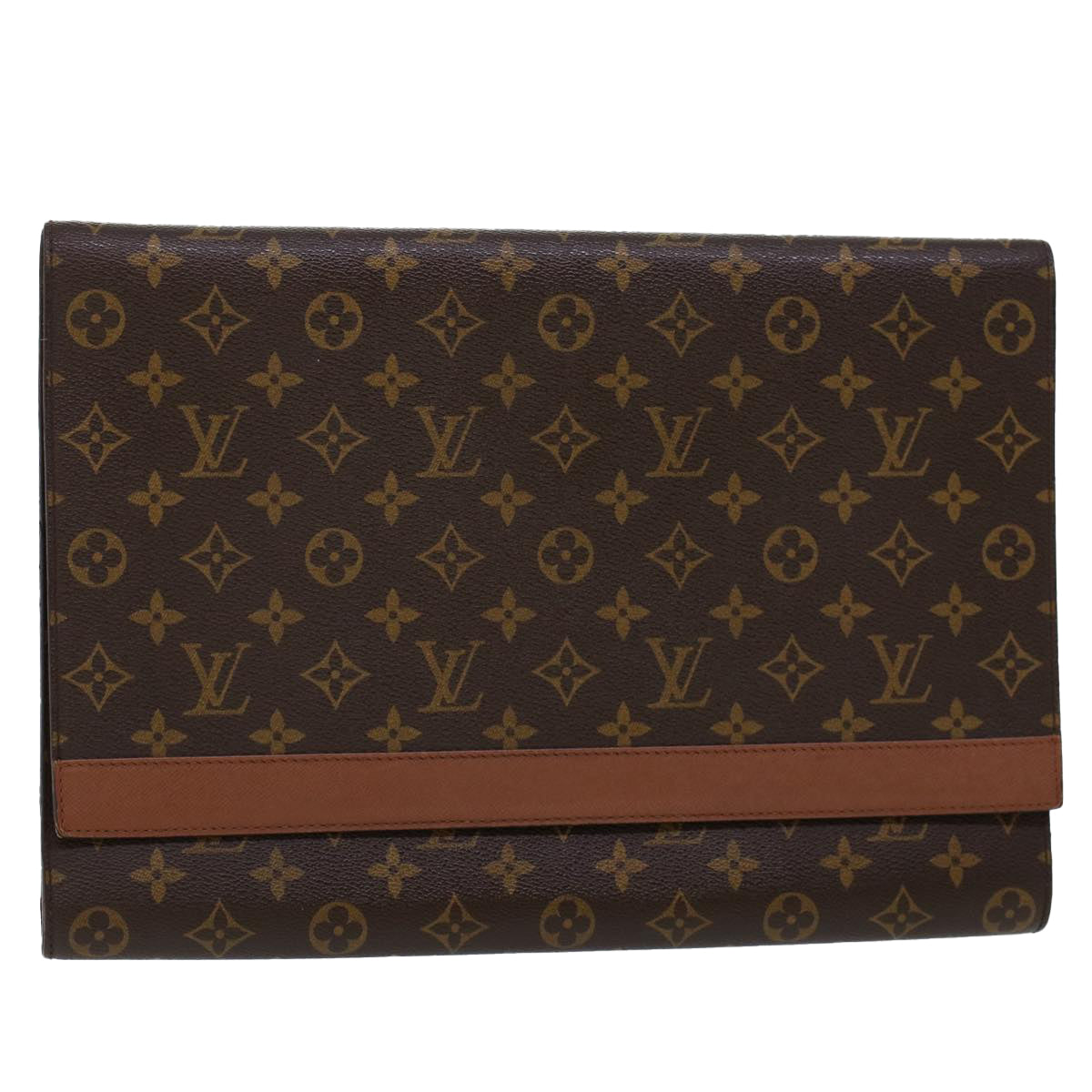 LOUIS VUITTON Monogram Porte Envelope Clutch Bag M51801 LV Auth ar9655B