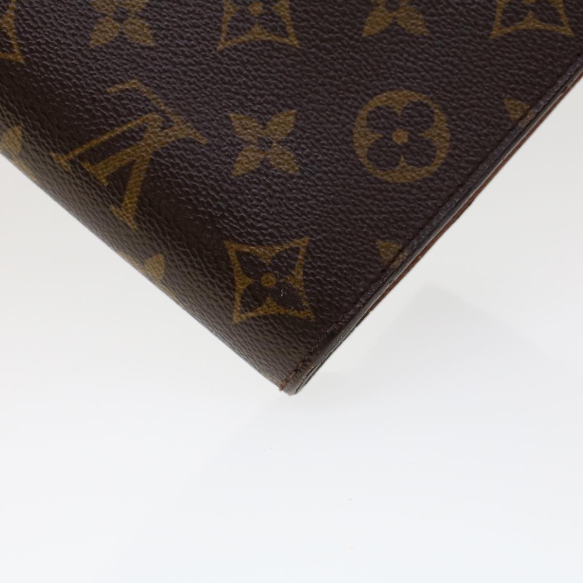 LOUIS VUITTON Monogram Porte Envelope Clutch Bag M51801 LV Auth ar9655B