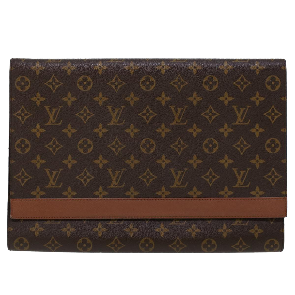 LOUIS VUITTON Monogram Porte Envelope Clutch Bag M51801 LV Auth ar9655B