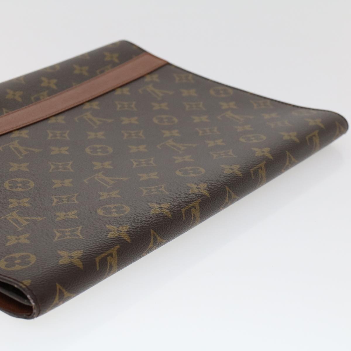 LOUIS VUITTON Monogram Porte Envelope Clutch Bag M51801 LV Auth ar9655B