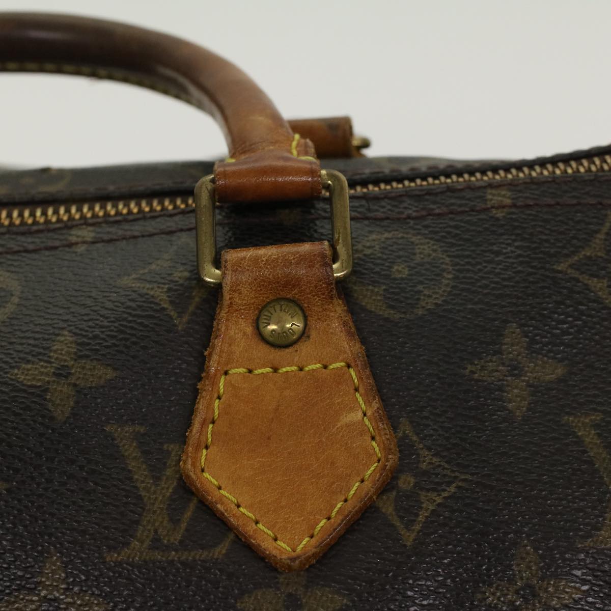 LOUIS VUITTON Monogram Speedy 30 Hand Bag M41526 LV Auth ar9661B