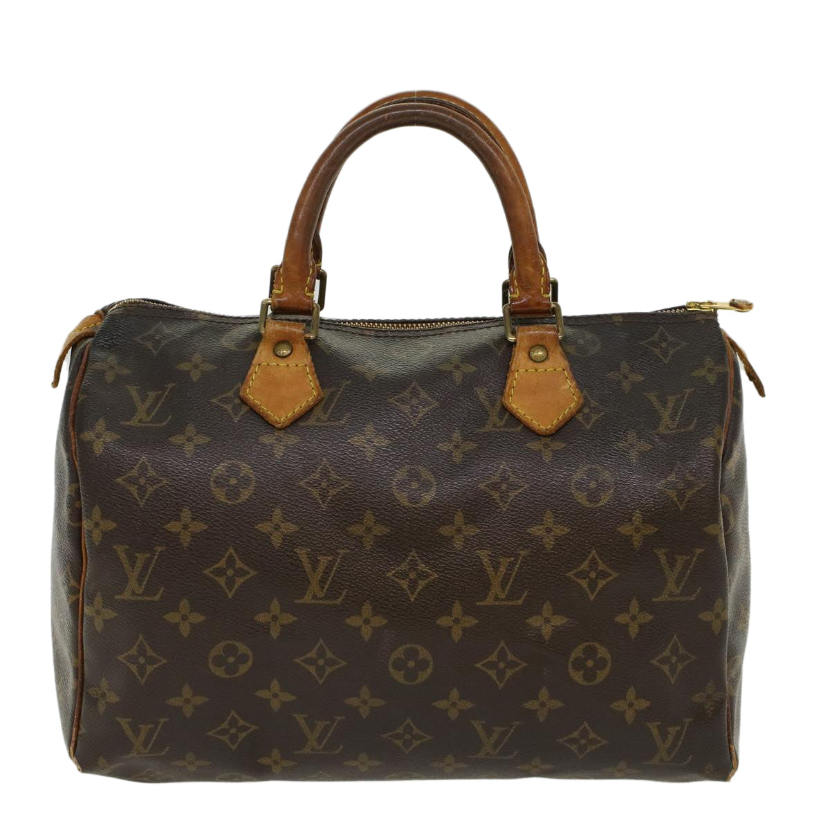 LOUIS VUITTON Monogram Speedy 30 Hand Bag M41526 LV Auth ar9661B