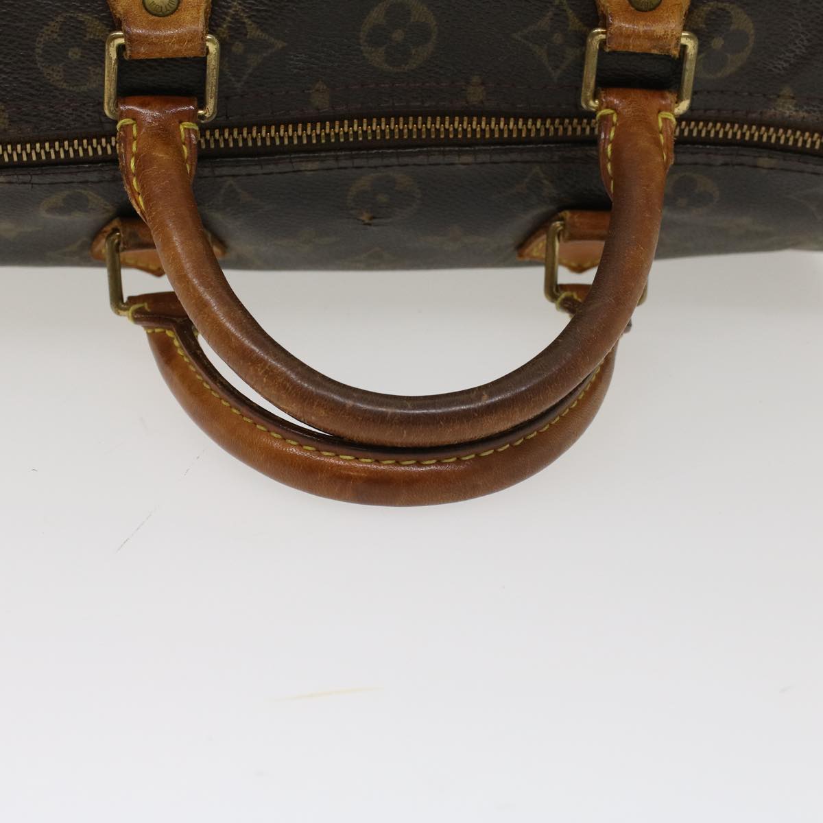 LOUIS VUITTON Monogram Speedy 30 Hand Bag M41526 LV Auth ar9661B