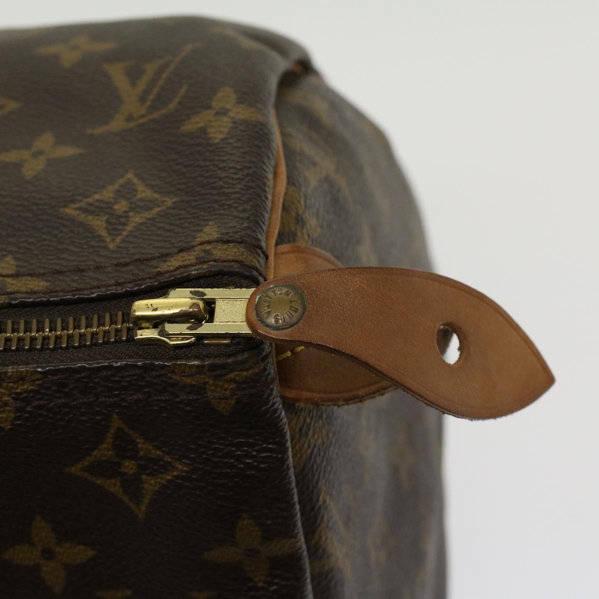 LOUIS VUITTON Monogram Speedy 30 Hand Bag M41526 LV Auth ar9663B