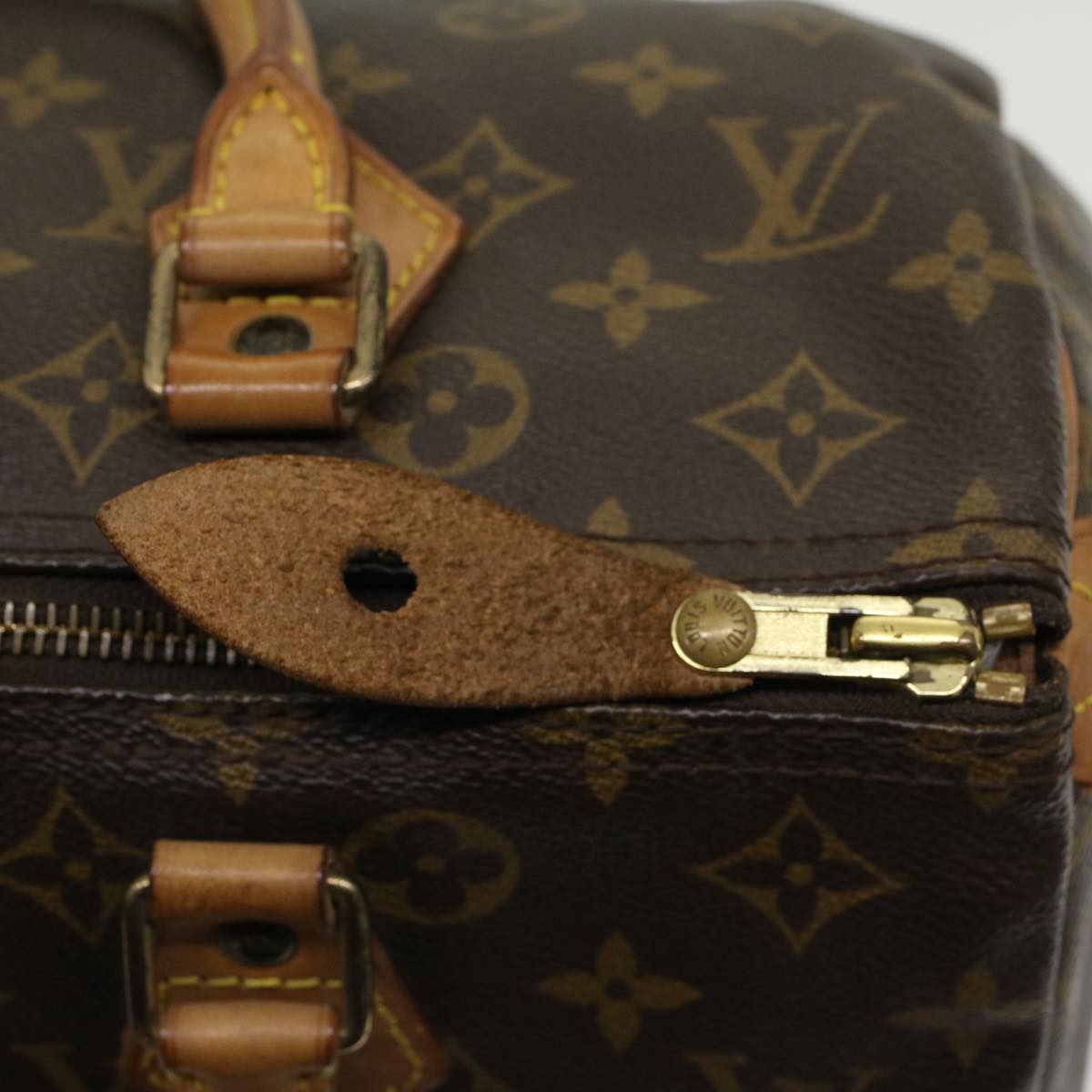 LOUIS VUITTON Monogram Speedy 30 Hand Bag M41526 LV Auth ar9663B