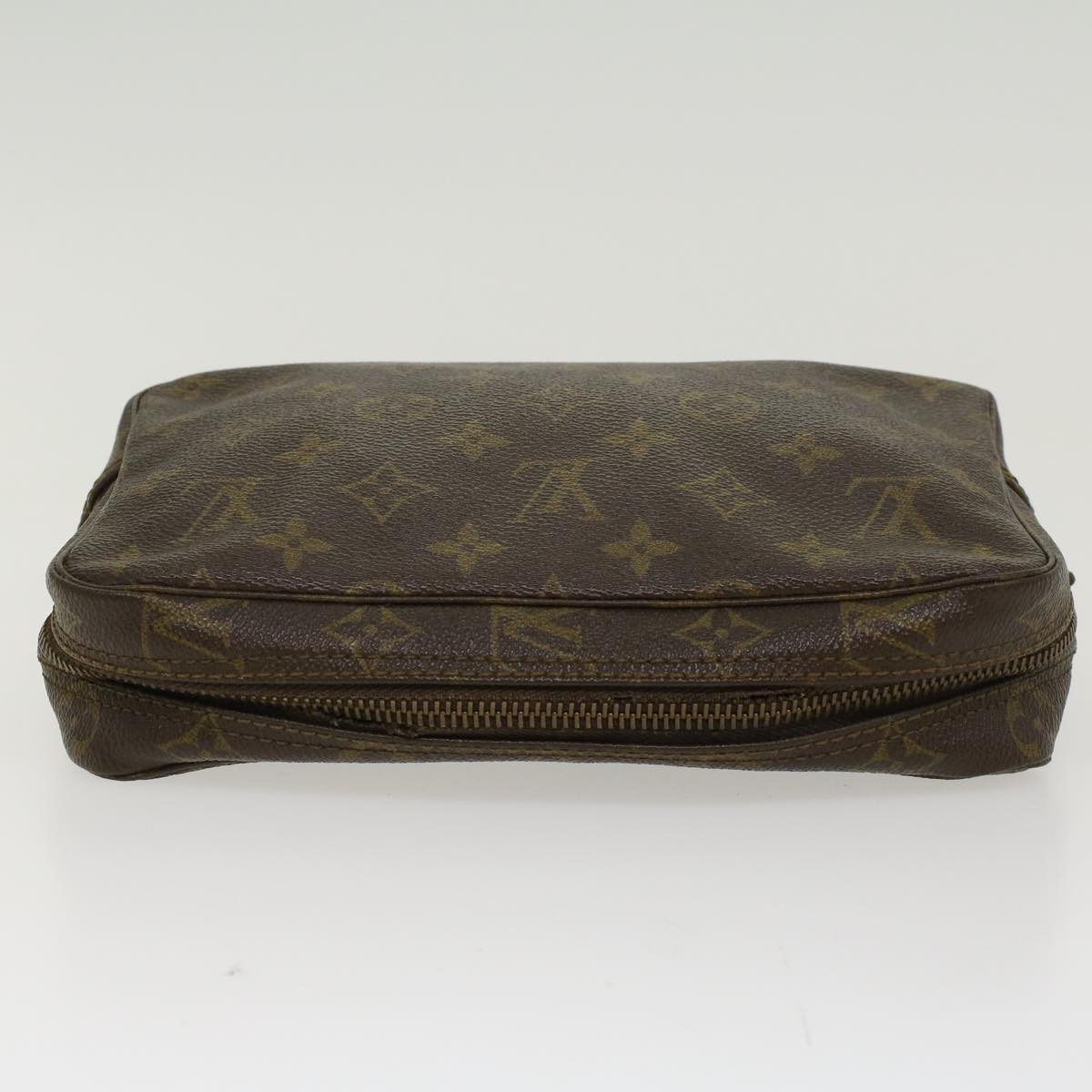 LOUIS VUITTON Monogram Trousse Toilette 23 Clutch Bag M47524 LV Auth ar9666B