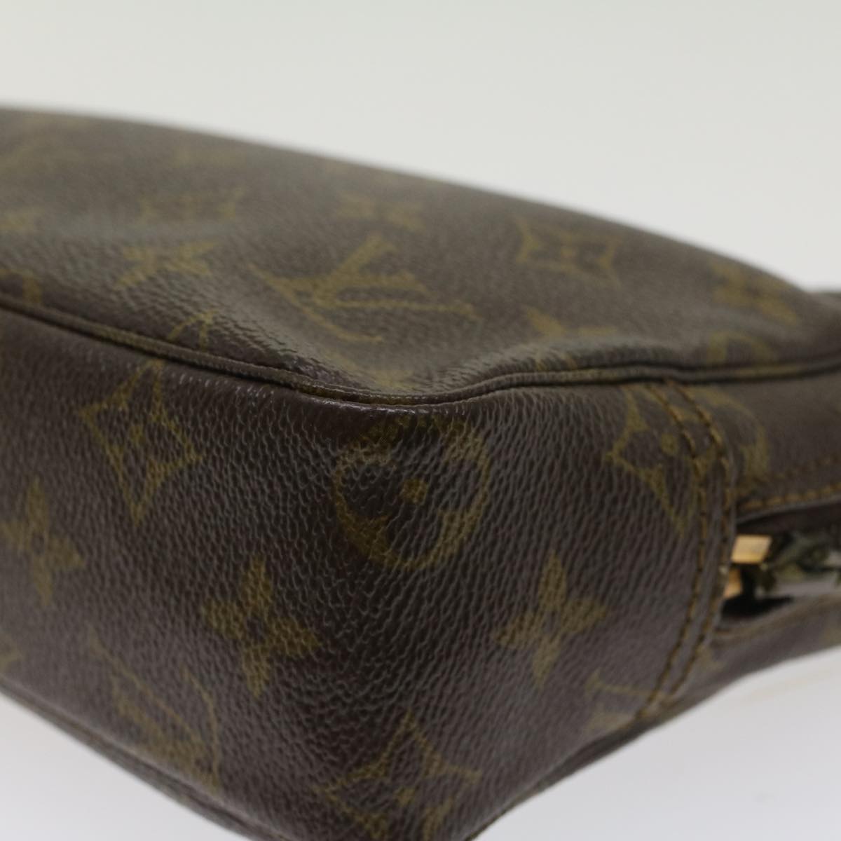 LOUIS VUITTON Monogram Trousse Toilette 23 Clutch Bag M47524 LV Auth ar9666B