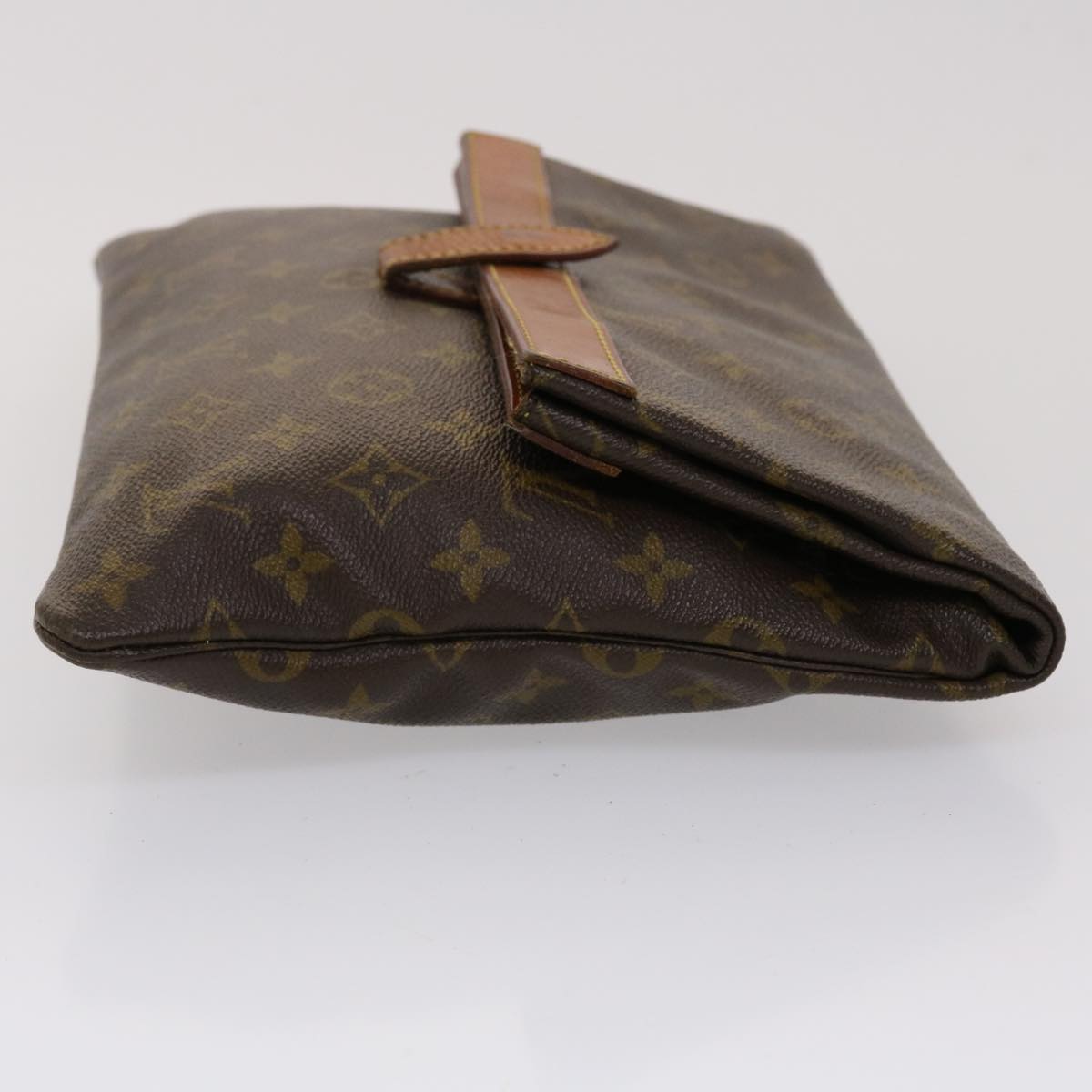 LOUIS VUITTON Monogram Pochette Priant Clutch Bag M51805 LV Auth ar9724B