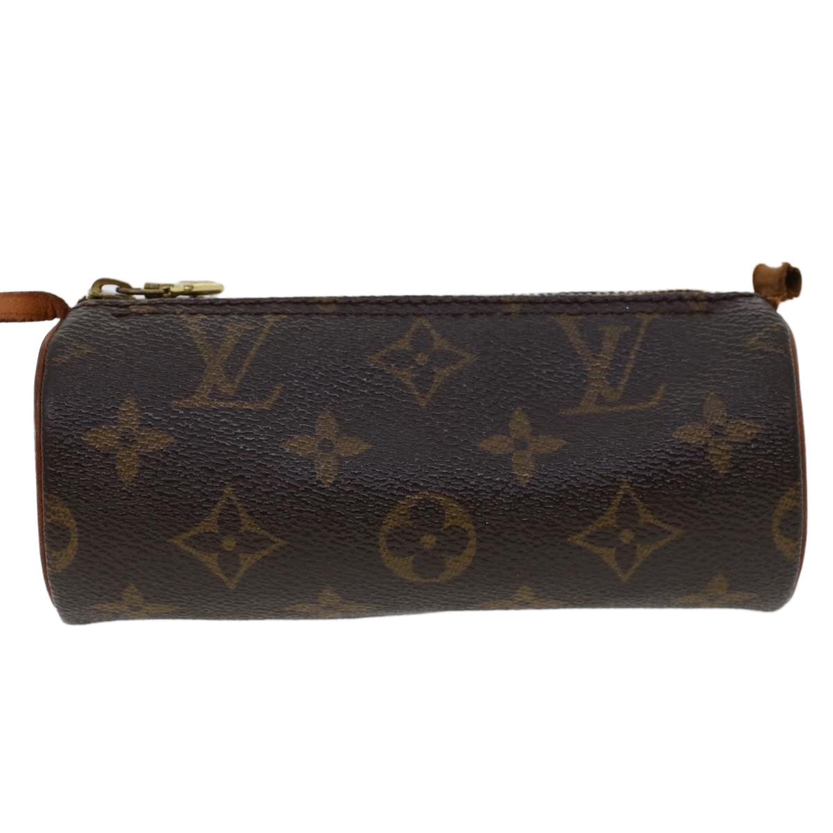 LOUIS VUITTON Monogram Papillon Pouch LV Auth ar9735 - 0